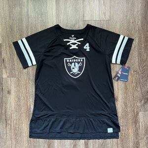 Fanatics Raiders Black Jersey style shirt